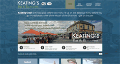 Desktop Screenshot of keatingsbar.com